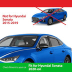 Goodyear Shatterproof in-Channel Window Deflectors for Hyundai Sonata 2020-2026, Rain Guards, Window Visors for Cars, Vent Deflector, Car Accessories, 4 pcs - GY008122