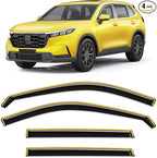 in-Channel Window Rain Guard for Fit for Honda CRV 2023-2026 CR-V Rain Guards Side Window Visors Low Profile Vent Visor Window Deflectors Vent Shades Car Accessories
