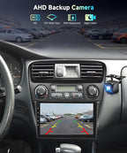5Ghz WiFi Radio for Honda Accord 6th 1998-2003,Build-in DSP EQ Android 15 Car Stereo with Wireless Carplay Android Auto,5.0 Bluetooth,9inch HD IPS Touch Screen,GPS,FM/RDS AHD Backup Camera