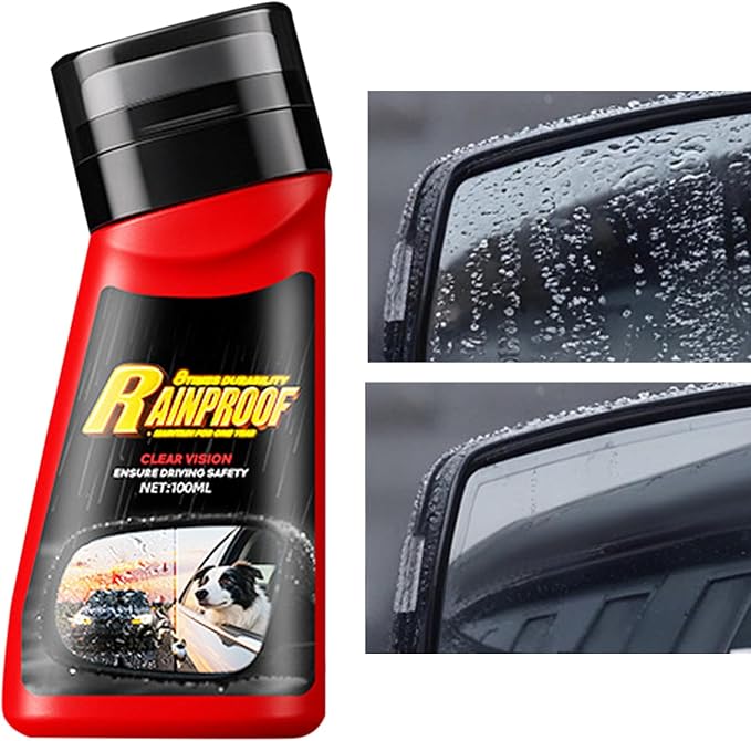 Car Glass Water repellentt - Anti Mist Sealant, Vision Improvement Film, Quick Apply Defog Agent, Durable Weatherproof Shield, Enhanced Night Driving Safety | for Sedans RVs