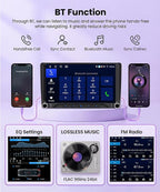 4G+128G Android 15 Car Stereo for Toyota Camry 2000-2006, 9 Inch Incell Touchscreen with Physical Buttons, Wireless CarPlay Android Auto GPS Bluetooth 5G-WiFi EQ SWC Type-C Backup Camera