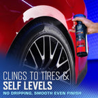 Podium Series Hybrid Ceramic High Gloss Tire Shine Spray, 16 fl oz, Long-Lasting Car Tire Shine Developed in Collaboration With Oracle Red Bull Racing