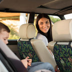 William Morris Pomegranate Fruit And Bird Car Seat Back Kick Protectors Kick Mats With Storage Pockets For Vehicles To Protect From Dirt Mud Scratches 2 Pack