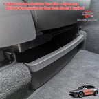 2Pcs Under Seat Storage Boxes for Tesla Model Y Juniper | Underseat Storage Drawer, Hidden Organizer, Durable TPE, Easy to Clean, Removable, Upgrade Under-Seat Console