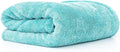 The Liquid8r, Absorbent 70/30 Blend Microfiber Drying Towel for Cars, Trucks, and SUVs, Safe for Detailing, Scratch-Free, Twist Loop, 1100 GSM, 25x36 Inches, Aqua Blue