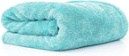 The Liquid8r, Absorbent 70/30 Blend Microfiber Drying Towel for Cars, Trucks, and SUVs, Safe for Detailing, Scratch-Free, Twist Loop, 1100 GSM, 25x36 Inches, Aqua Blue