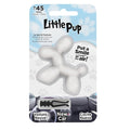 Little Pup 96601 New Car Scent Car Air Freshener Clip Provides Long-Lasting Freshness in a Compact Design, Fights Odors for up to 45 Days, Cute Car Odor Eliminator, Non-Toxic, Pack of 1