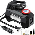 HAUSBELL Tire Inflator 150PSI Portable Air Compressor | 12V DC, 35L/Min fast inflation for SUV, Sedan & more. Digital gauge with auto shut-off. LED light for roadside & night use.