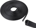 Car Door Edge Guards 10M(32.8Ft), U Shape Rubber Door Edge Protector Trim with Built-in Metal Clips, No Adhesive Needed, Easy to Cut, Universal Fit for Most Cars Trucks SUVs (Black)