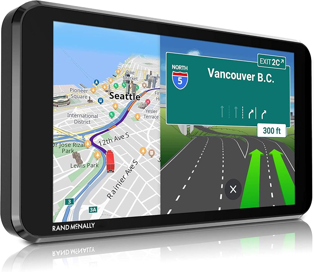TND 550 5-inch GPS Truck Navigator with Industry's Best Custom Trucking Routes, Rand Navigation 2.0, Download 2025 Maps