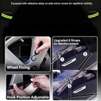 Magnetic Windshield Cover for Snow and Ice, Winter Frost Protector with Side Window & Mirror Covers,Universal Fit for Car, SUV, Truck, Van,Windproof Waterproof Frost Protection