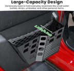 Metal Rear Door Pocket Storage Box for Jeep Wrangler JK JKU 2018 2017 2016 2015 2014 2013-2007 2/4 Door Accessories, Door Organizer Molle Panels, Flag, 2PCS