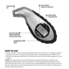 20017 Tire Pressure Gauge, Digital Gauge, 5-150 PSI