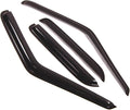 WD2-078 Dark Smoke 2 Pcs Set Window Visor (Outside Mount) Deflector Rain Guard Compatible with 1995-1999 Chevrolet Monte Carlo