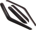 WD2-078 Dark Smoke 2 Pcs Set Window Visor (Outside Mount) Deflector Rain Guard Compatible with 1995-1999 Chevrolet Monte Carlo