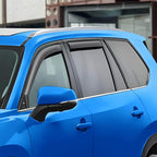 Goodyear Shatterproof in-Channel Window Deflectors for Toyota Grand Highlander 2024-2026, Rain Guards, Window Visors for Cars, Vent Deflector, Car Accessories, 4 pcs - GY008424