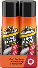 Tire Foam, Tire Cleaner Spray for Cars, Trucks, Motorcycles, 20 Oz Each, 1.25 Pound (Pack of 2)