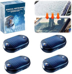 4pcs 2026 New Solar Anti-Freeze Electromagnetic Car Snow Removal Device，Magic Car Defroster Snow Remover for Cars Ice Scraper Fast and Efficient Vehicle Microwave Deicing Instrument for Ice Scrapin
