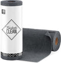 Microfiber Cleaning Cloth Roll-30 Sheets, 12" x 12" (Dimgrey) | Super Absorbent, Lint-free, Tear-away Microfiber Towel Roll, for All-Purpose Cleaning