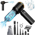 CNMSGM Portable Cordless Handheld Car Vacuum Cleaner, 20000Pa Strong Suction Rechargeable Car Vacuum, 4-in-1 Mini Vacuum for Car Interior, Home, Couch, Pet Hair, and Tight Spaces (DarkBlack)