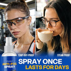 Anti Fog Spray for Glasses (2 oz), Lens-Safe Cleaner for Helmet Visor – Defogger for Safety Goggles & Everyday Eyewear, Fast-Acting & Long-Lasting for hockey shield, Sports Glasses, VR & Mirror