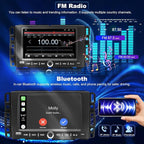 5GWifi Upgrade Radio for Chevy Silverado 1500/2500/3500 2007-2013, Express Van 1500/2500/3500 2008-2026, GMC Yukon Acadia 2007-2012, 7" Touch Screen Stereo Wireless Carplay Android Auto GPS FM Camera