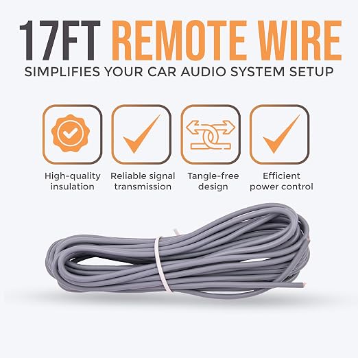 4 Gauge Amplifier Wiring Kit, 2000W CCA Amp Install Kit – EA-PRMK2