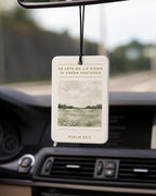 Christian Car Air Freshener 6 Pcs Coconut Scented, Inspirational Religious Scripture Bible Car Accessories Mirror Decor for Women, Christian Hanging Air Freshener for Cars Closet Drawer Books