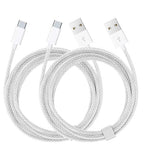 2pack USB C CarPlay Charger Cable Compatible for IPhone 17/16E/16/15, 17Air, 15 16 17 Pro Max,Plus Charging Cord, USB A to USB C Woven Cable for AirPods 4, AirPods Pro (2nd/3rd Gen) Charger Cord 5FT