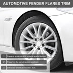 L Shaped Door Edge Trim Molding 26FT – Universal Car Door Protector Strip with Adhesive, Rubber Edge Guard for Truck SUV, Anti-Scratch Flexible Seal