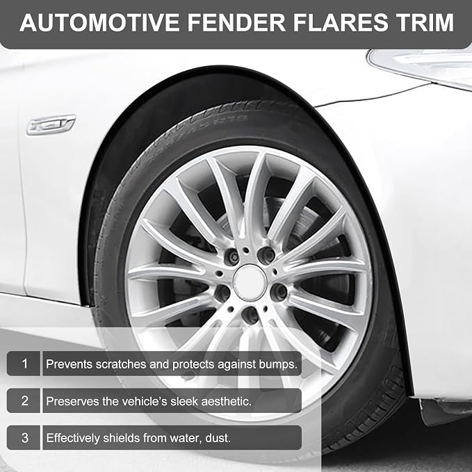 L Shaped Door Edge Trim Molding 26FT – Universal Car Door Protector Strip with Adhesive, Rubber Edge Guard for Truck SUV, Anti-Scratch Flexible Seal