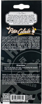 Car Fresheners, Hanging Air Fresheners - Pina Colada Scent for Cars, Trucks, SUVs, RVs, Home, Office, Work, Dorm Room, & More - 12 Pack