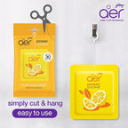 AER Power Pocket Assorted Solid Pocket Air Freshener for the Entire Home with Long Lasting Scents Pack of 5