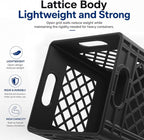 Car Cup Holder Expander for Half-Gallon Juice & Milk,Classic Milk Crate Cup Holder Adapter with Lattice Frame,Anti-Spill Square Cups Holders Insert for Car SUV Truck Interior