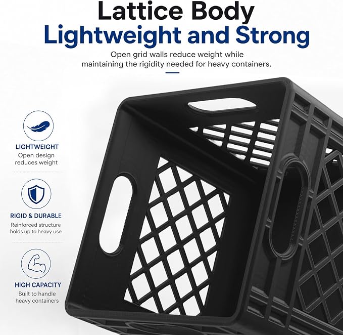 Car Cup Holder Expander for Half-Gallon Juice & Milk,Classic Milk Crate Cup Holder Adapter with Lattice Frame,Anti-Spill Square Cups Holders Insert for Car SUV Truck Interior