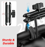 1" Ball Aluminum Alloy Double Socket Arm, 5.9" Length Long Arm | Compatible with RAM Mounts B Size 1" Ball Components, for Fish Finder Mount, Motorcycle Bike Car Phone Mount Holder