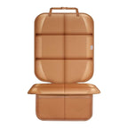 Car Seat Protector for Child Car Seat, Durable 600D Fabric Waterproof Car Seat Cover with Thick Pad Non-Slip Backing，No Imprints (Tan-1 pc)