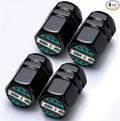 4Pack Aztec Car Tire Valve Stem Caps Aluminum Valve Stem Covers Air Cap | Corrosion Resistant Car Valve Cap for Auto SUV Bike Motorcycle Valve Decor Native American Style Car Accessories Gifts