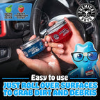 Sticky Icky Car Cleaning Gel, Green Apple & Sweet Strawberry Scent - Detailing Kit, Car Dust Crevice Cleaner, Slime Auto Air Vent, Cleaning Putty For Keyboard Cleaner (2 Pack) - CJK1002