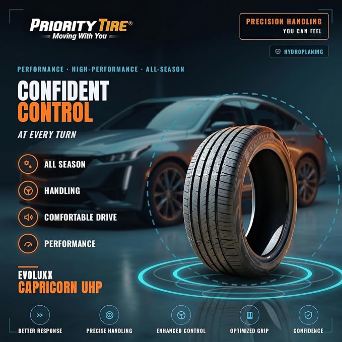 Capricorn UHP All-Season Passenger Car High Performance Radial Tire-245/40R18 245/40/18 245/40-18 97W Load Range XL 4-Ply BSW Black Side Wall UTQG 480AA