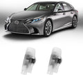 2Pcs Car Door Lights Logo Projector Compatible with LS/ES/is/LX/RX/GS/GX/RC/UX Car Accessories, No Fade HD LED Car Welcome Projector Lights, 3D Ghost Shadow Puddle Light(Blue)