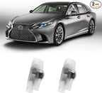 2pcs Car Door Lights Logo Projector, F-Sport Logo Compatible with LS/ES/is/LX/RX/GS/GX/RC/UX, No Fade HD LED Car Welcome Projector Lights, 3D Ghost Shadow Puddle Light(for F-Sport)