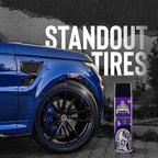 Untouchable Tire Shine Spray – Long-Lasting Wet Tire Finish for Deep Gloss & Protection – Waterproof Tire Shine, Easy Application, Premium Tire Cleaner Shine 8oz (6PK)