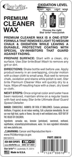 One-Step Cleaner Wax with UV Protection - Removes Chalk & Oxidation from Fiberglass, Metals & Painted Surfaces