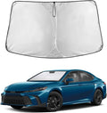 Windshield Sunshade Compatible for Toyota Camry 2025 2026, Hybrid, LE, SE, SE Nightshade, XLE, XSE, TRD, Sun Visor for Front Windshield Sun Shade Cover, UV Heat Protector, Car Accessories