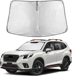 Windshield Sunshade Compatible for Subaru Forester 2019-2022 2023 2024, Sun Visor for Front Windshield & Window Sun Shade Cover, UV Heat Blocker & Protector, Car Accessories