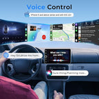 Wireless CarPlay Adapter for Apple iPhone-No Latency, Plug&Play, Stable Connection for Cars with Built-in Wired Apple CarPlay, Plug and Play CarPlay Wireless Adapter for iPhone 6~17, Fit for 800+ Cars