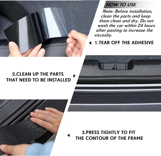 Car Door Edge Guards Door Sill Protector Automotive Entry Guard Anti Collision Scuff Sill Trim Protection Strips for Most Cars Vehicles Accessories(2.8 Inch Wide, 32.8 Feet,Black)