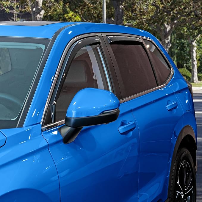 Goodyear Side Window Wind Deflectors for Honda CR-V 2023-2026, in-Channel Rain Guards, Window Visors/Vent Visors, Car Window Deflector Set, Exterior Accessories, 4 pcs – GY008481