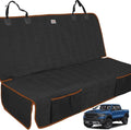 Back Seat Cover for Dogs, Washable Bench Seat Covers for Trucks,Nonslip Truck Seat Cover Protector for F150/Ram1500/GMC Sierra/Toyota/Chevrolet Silverado,Car Seat Covers for Dogs